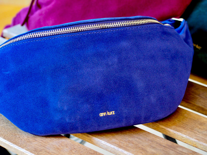 Sac Banane Large Fanny Suède - Divers Coloris
