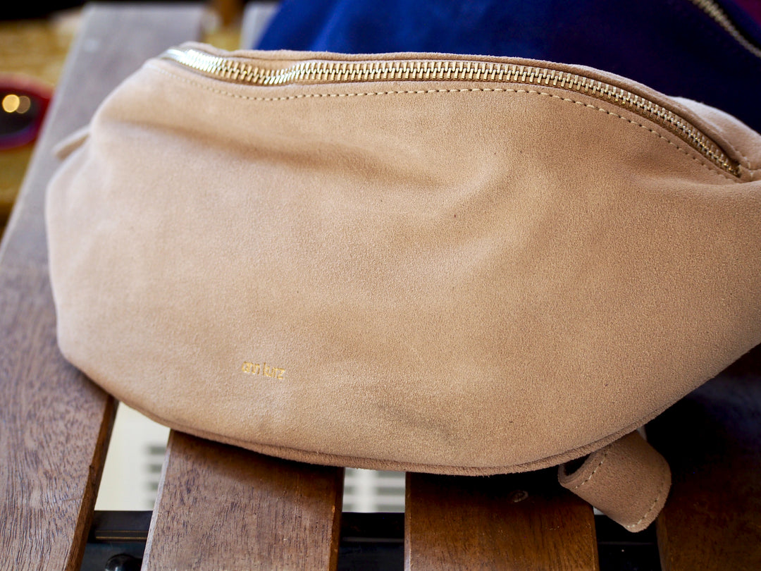 Sac Banane Large Fanny Suède - Divers Coloris