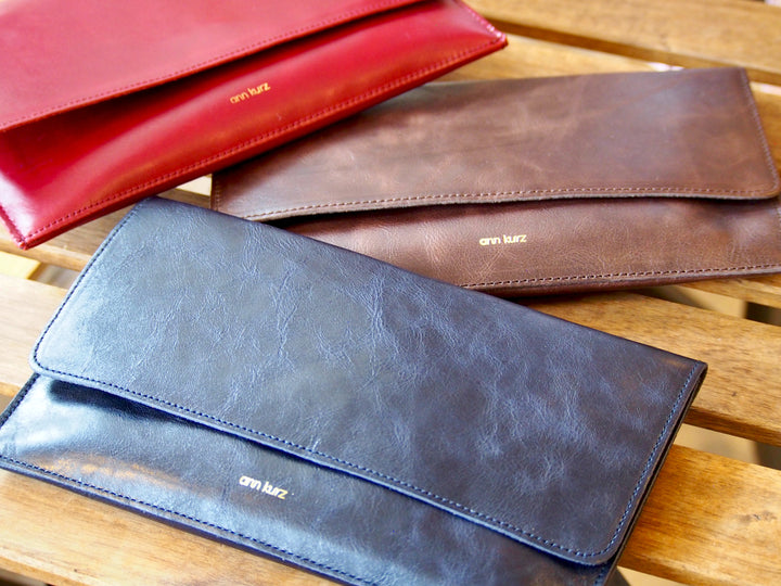 Sac Thin Clutch Shiny Nappa - Divers Coloris