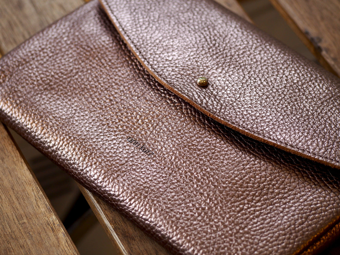 Sac Pochette Mignonne Grainé - Divers Coloris