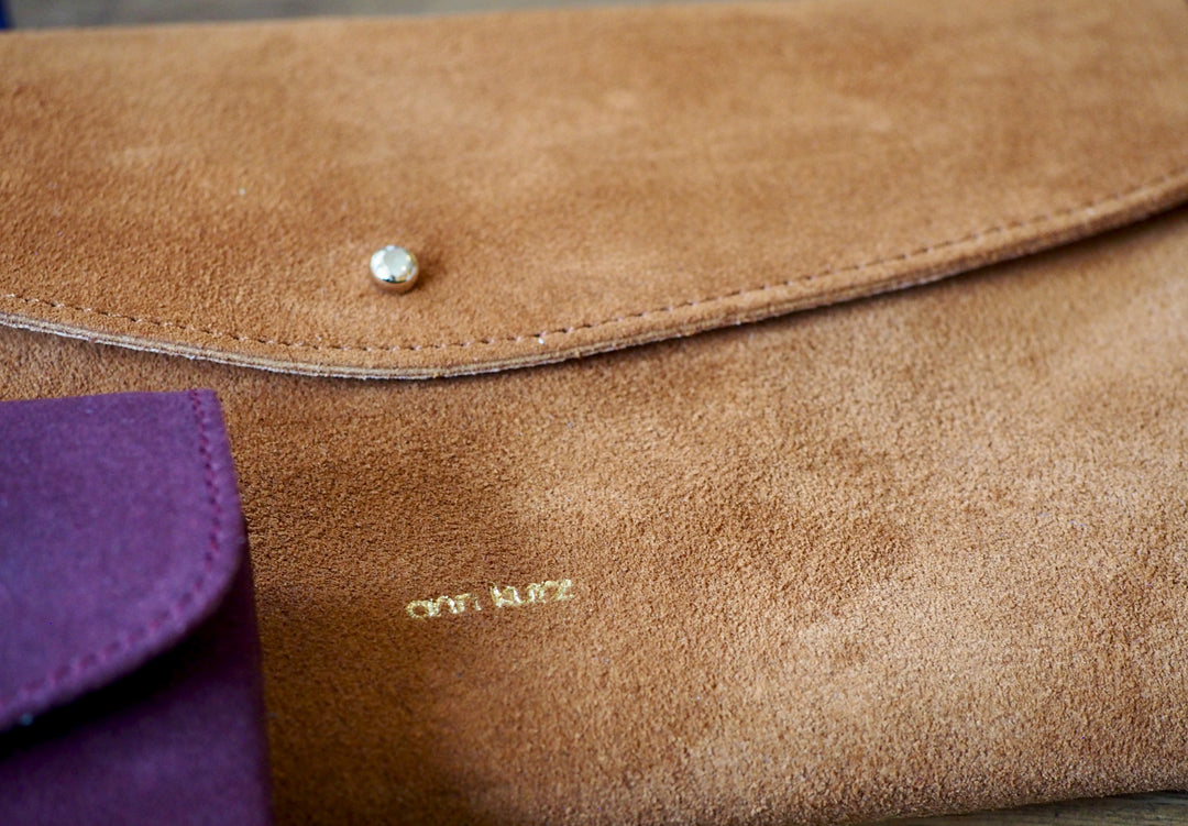 Sac Pochette Mignonne Suède - Divers Coloris