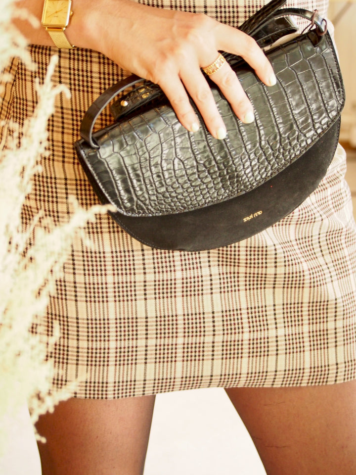 Pochette Grace Clutch Croco Mix - Divers coloris