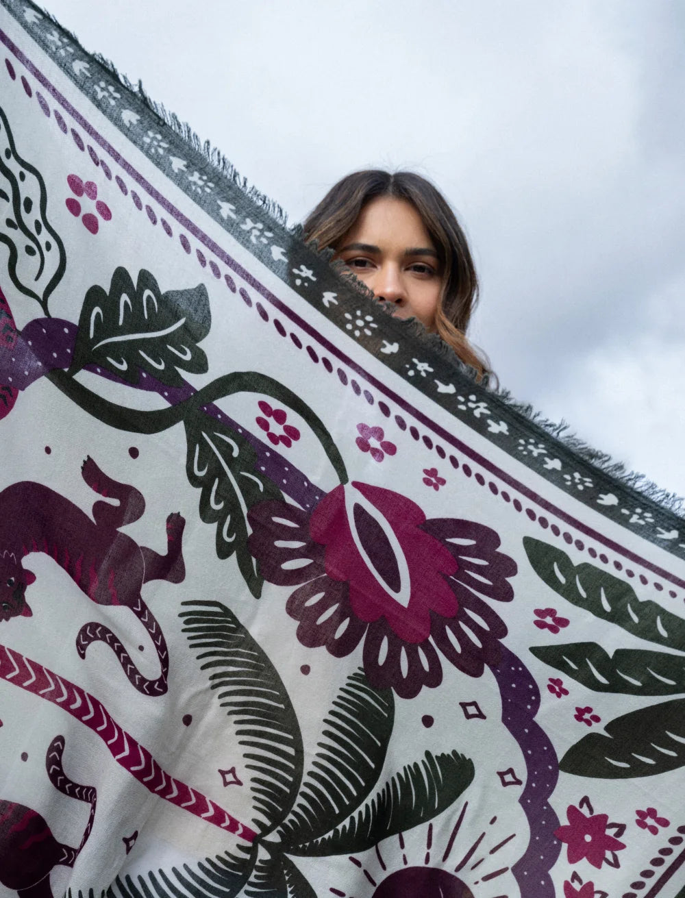 Foulard Tiger In The Palmeraie - Divers Coloris