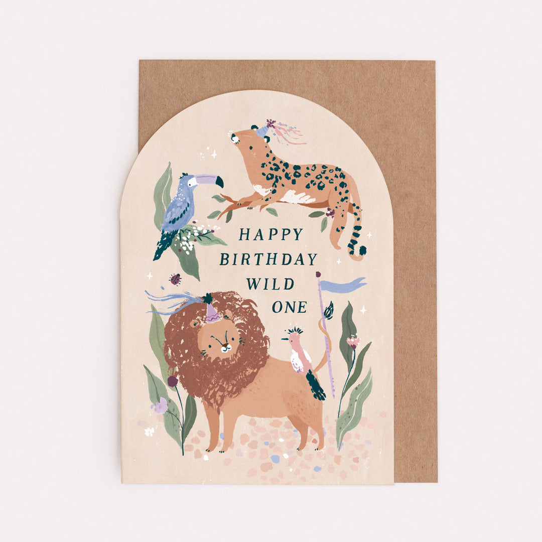 Carte Anniversaire Jungle