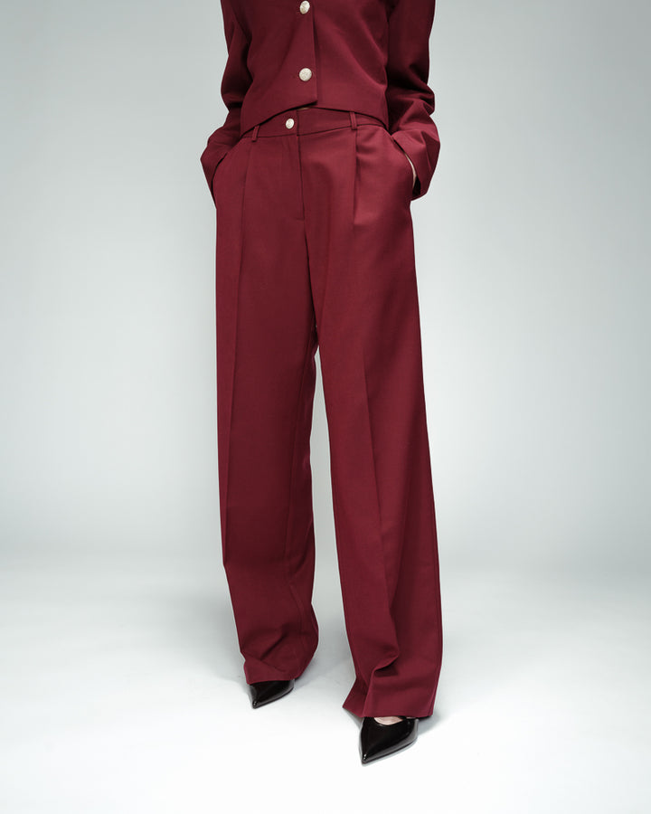 Pantalon Oscar - Bordeau