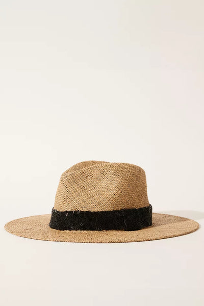 Chapeau Sombrero Brodé Noir