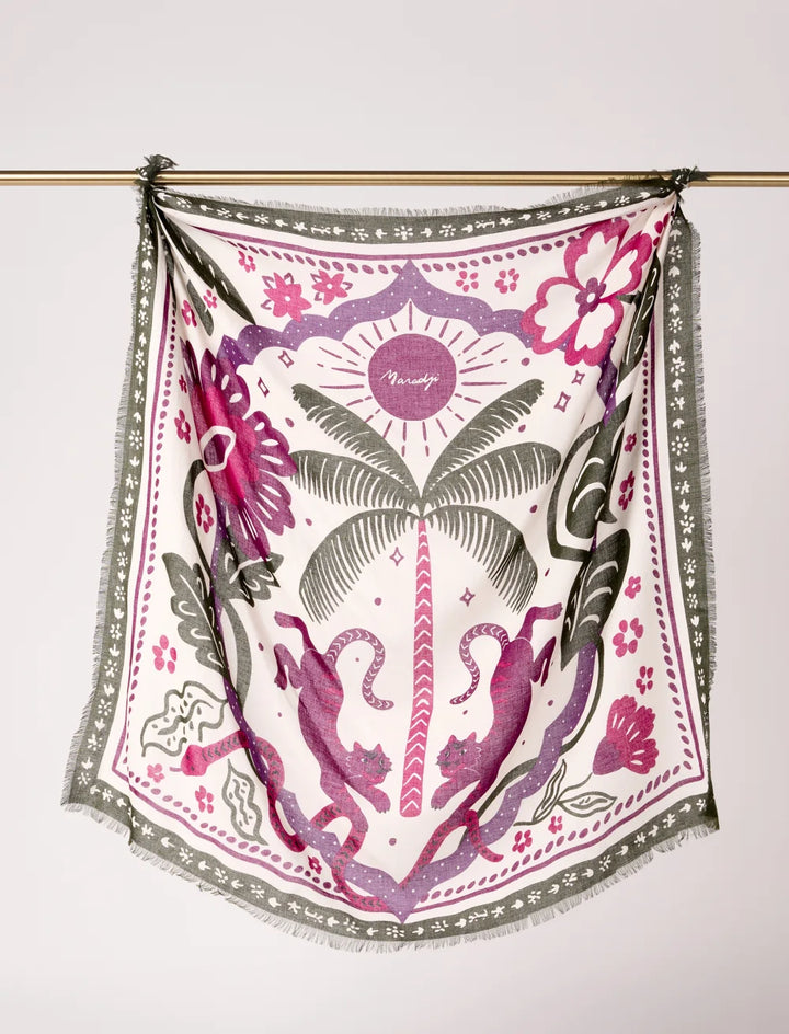Foulard Tiger In The Palmeraie - Divers Coloris