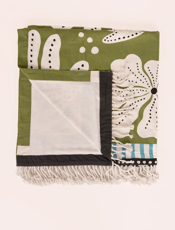 Fouta Colombe Olive
