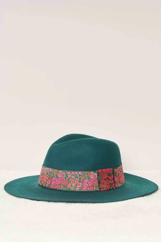 Chapeau Victor Jacquard Fleurs - Divers Coloris