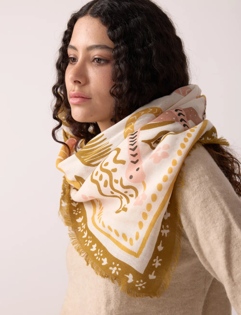 Foulard Tiger In The Palmeraie - Divers Coloris