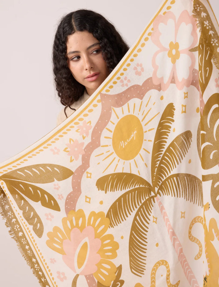Foulard Tiger In The Palmeraie - Divers Coloris