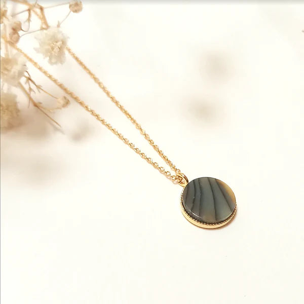 Collier Carole 12 mm - Divers Coloris