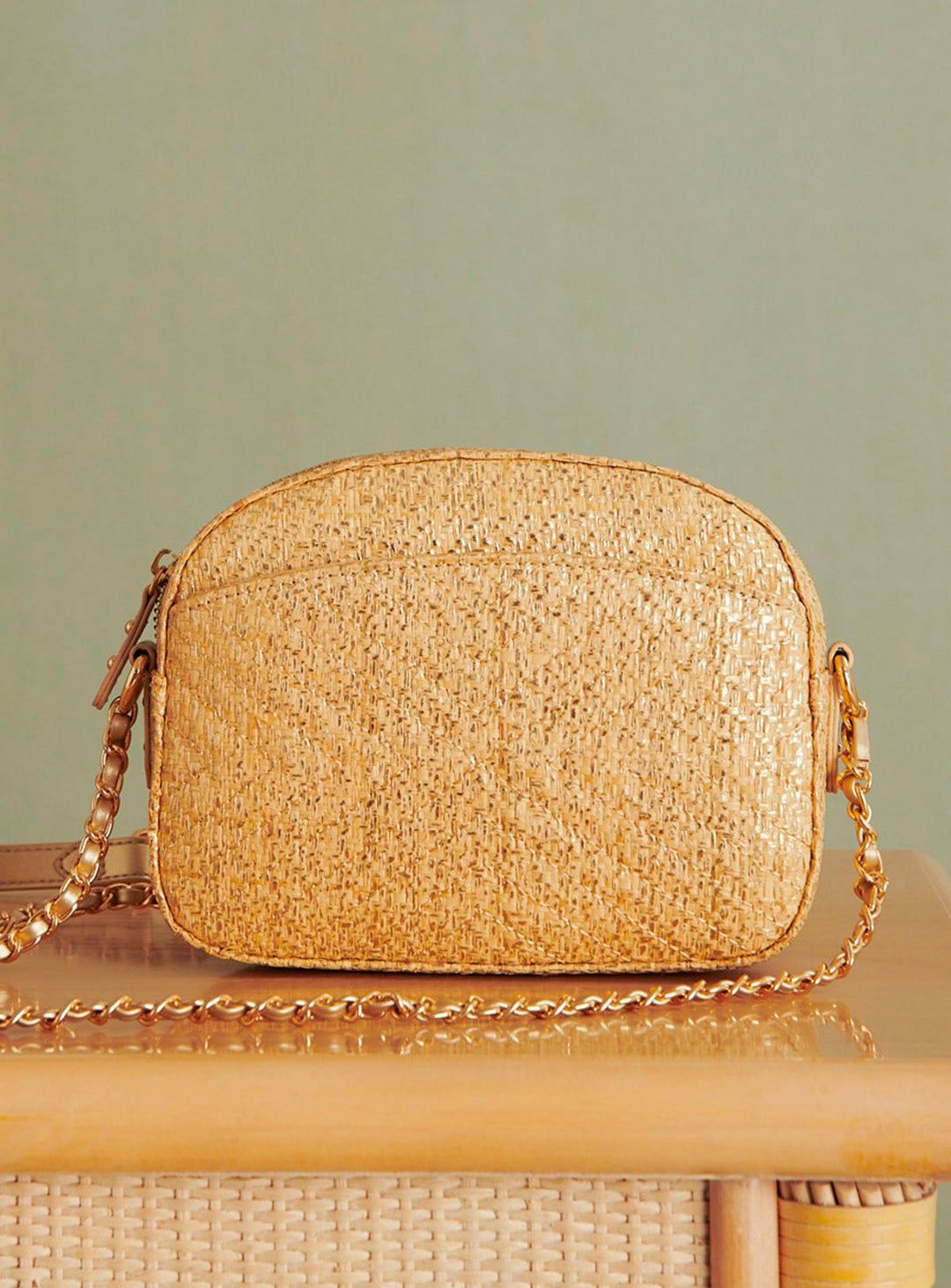 Sac Simone Raphia