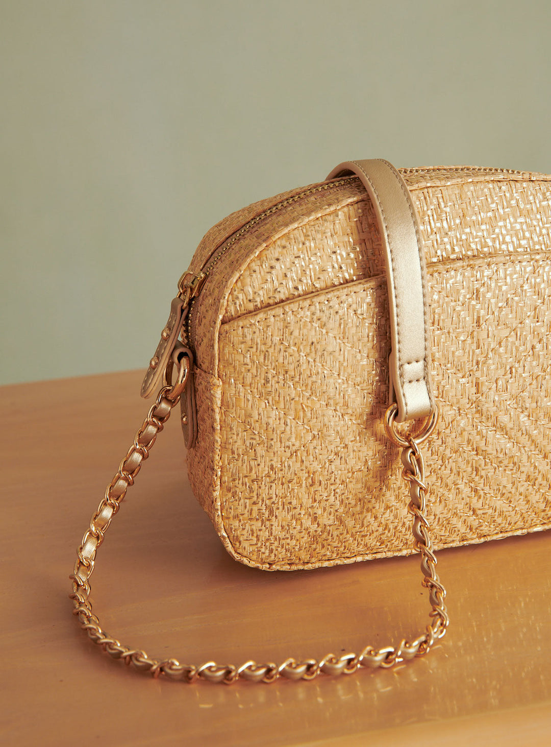 Sac Simone Raphia
