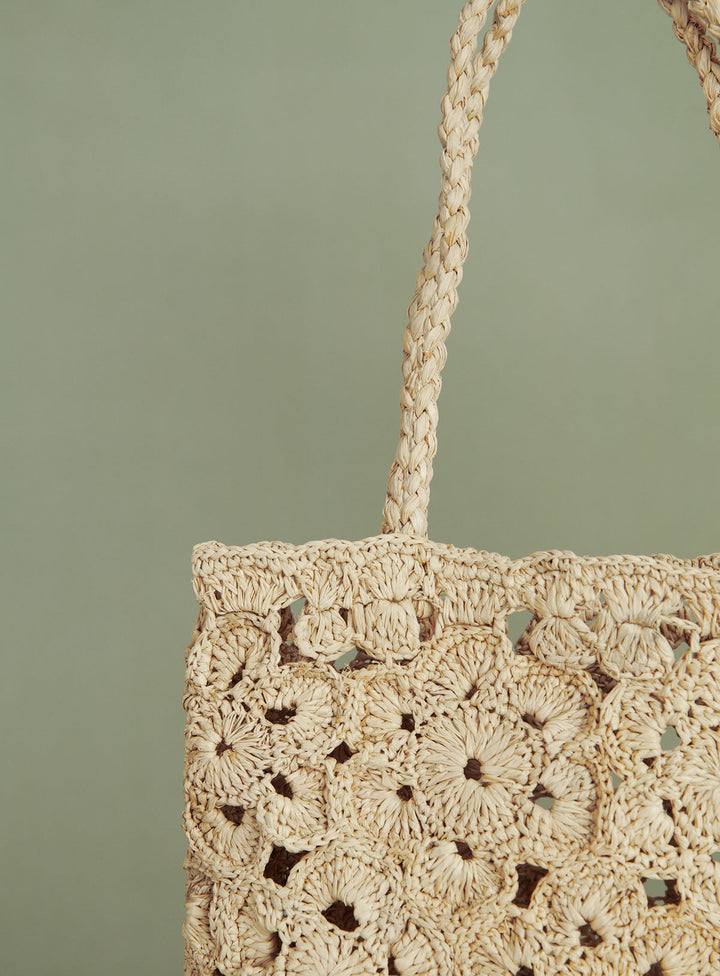 Sac Cabas Sunday Raphia Naturel