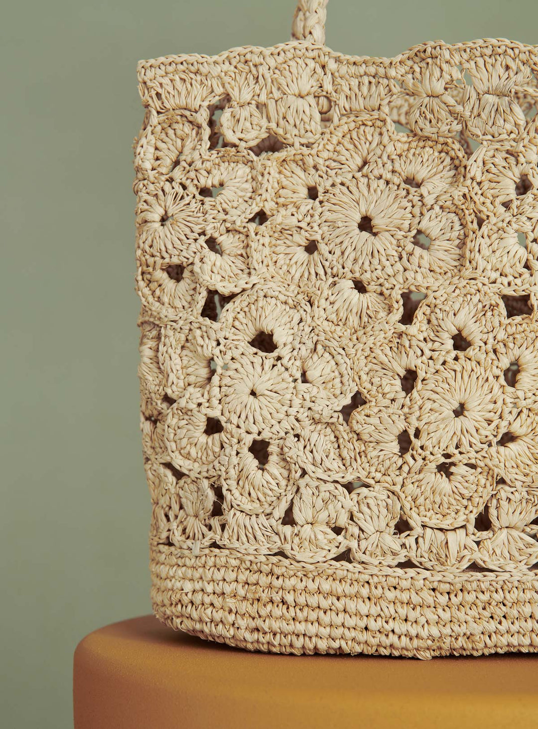 Sac Cabas Sunday Raphia Naturel