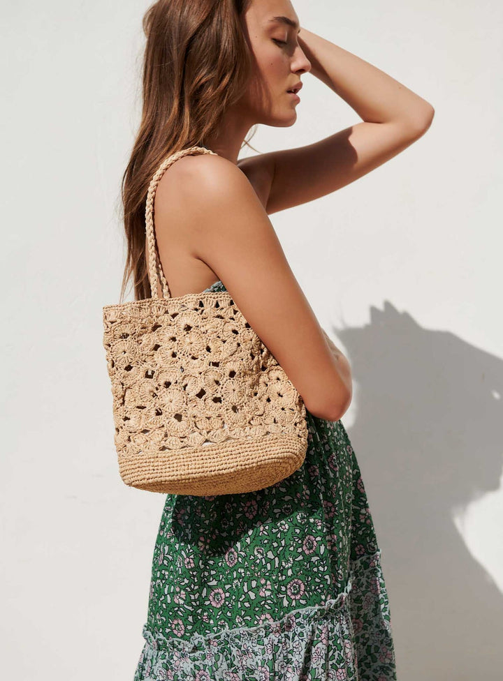 Sac Cabas Sunday Raphia Naturel