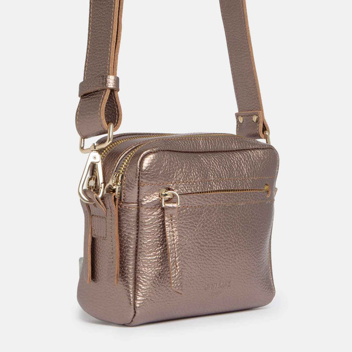 Sac Mini Cubo Shape Grainé - Divers coloris