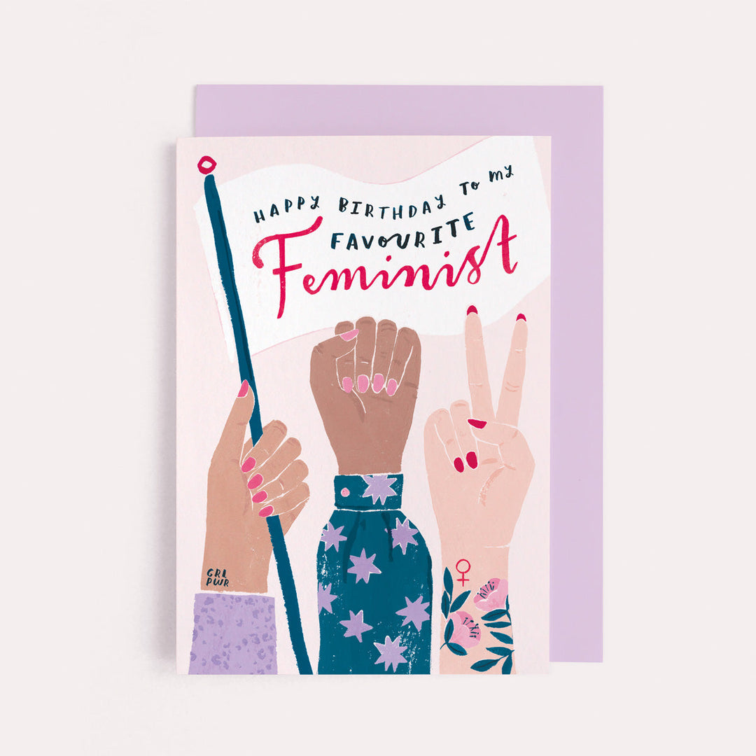 Carte Anniversaire Feministe