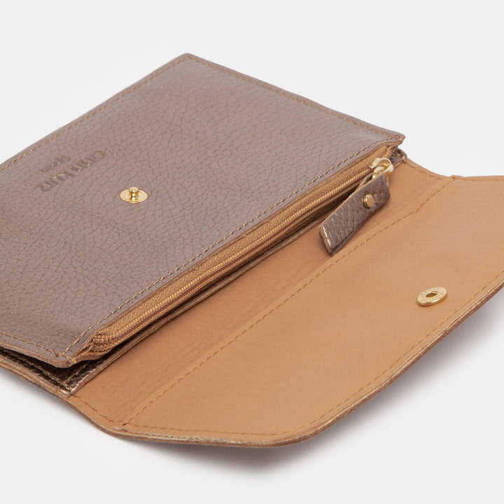 Pochette Compact Purse Grainé - Divers coloris