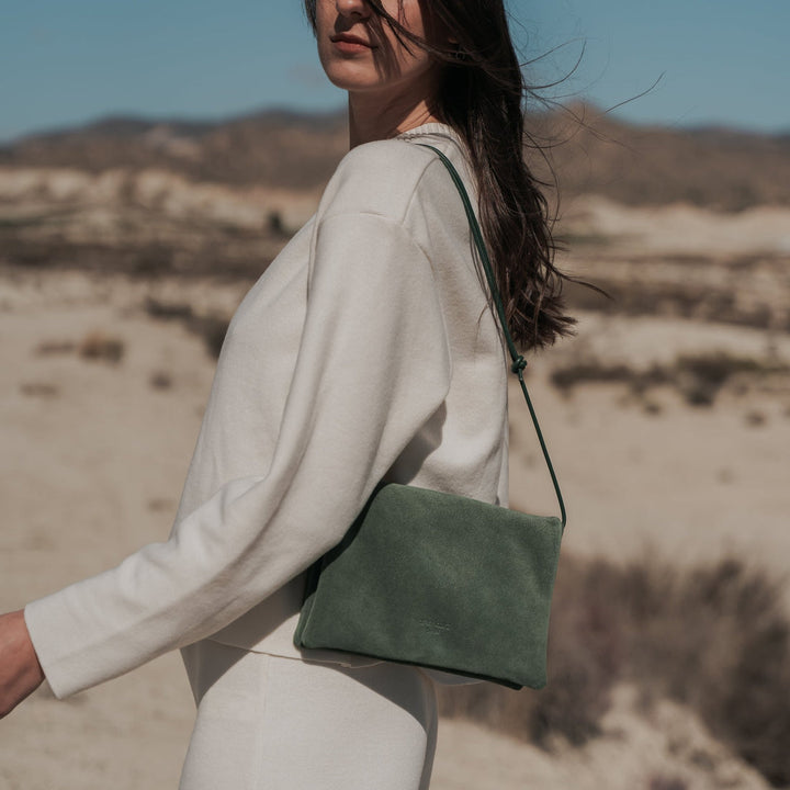 Sac Little Double Suède - Divers coloris