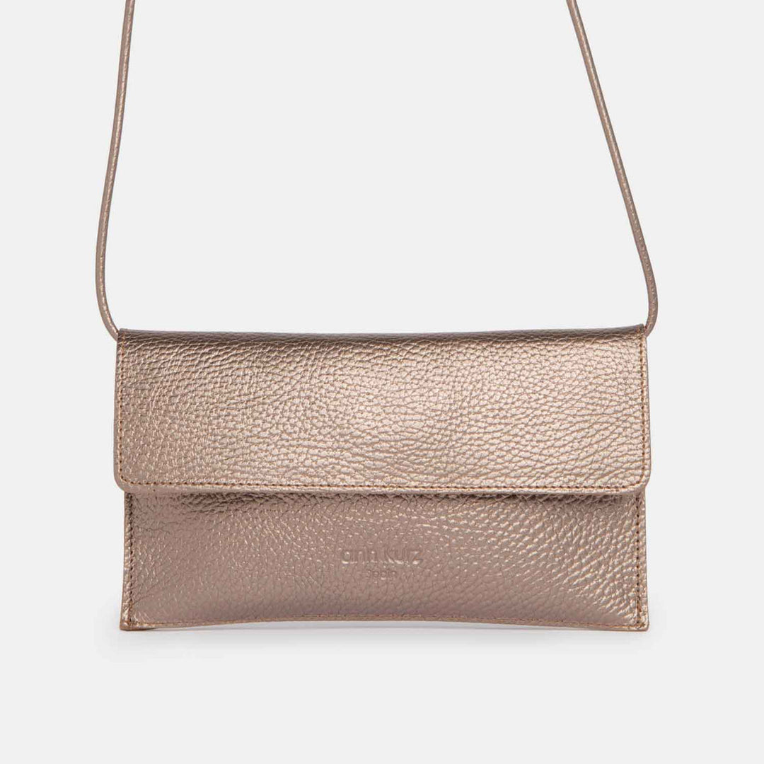 Sac Pochette Mini Thin Clutch Grainé - Divers Coloris