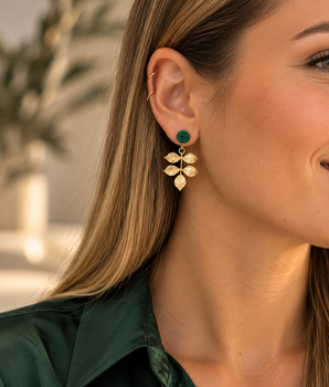 Boucles Pierre et 5 Feuilles