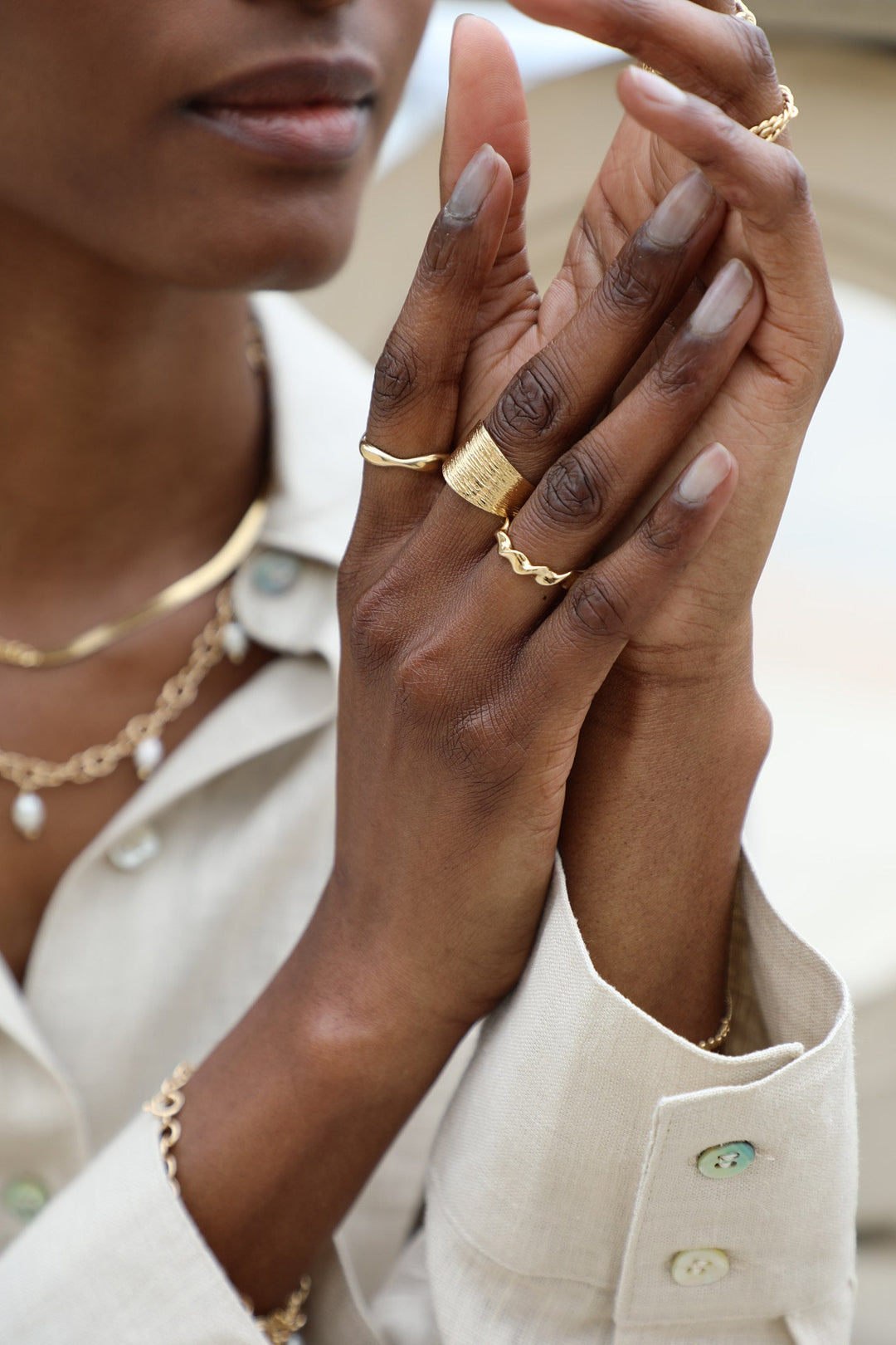 Bague Wave