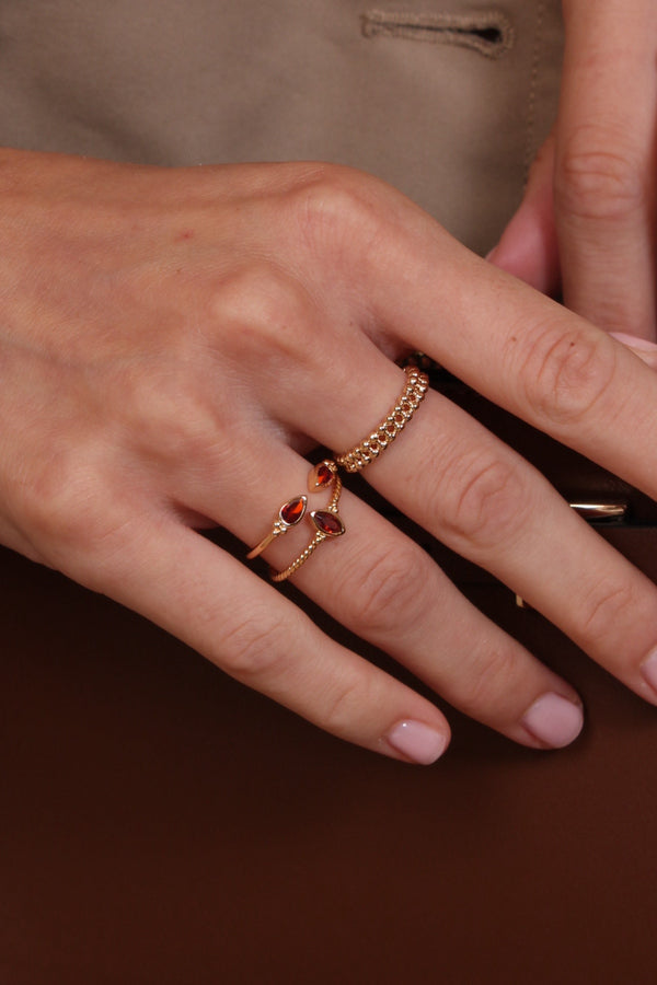 Bague Alma - Divers Coloris