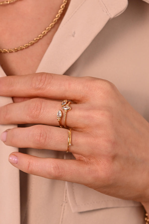 Bague Alma - Divers Coloris