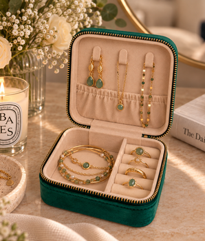 Boite à Bijoux Grande - Vert