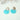 Boucles Costa de Fabien Ajzenberg, variante Menthe en acétate clair et finition dorée.