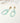 Boucles Irina de Fabien Ajzenberg, coloris Vert Menthe, longues boucles géométriques en acétate et plaqué or.