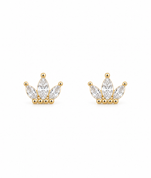 Puces Eva - Cristal