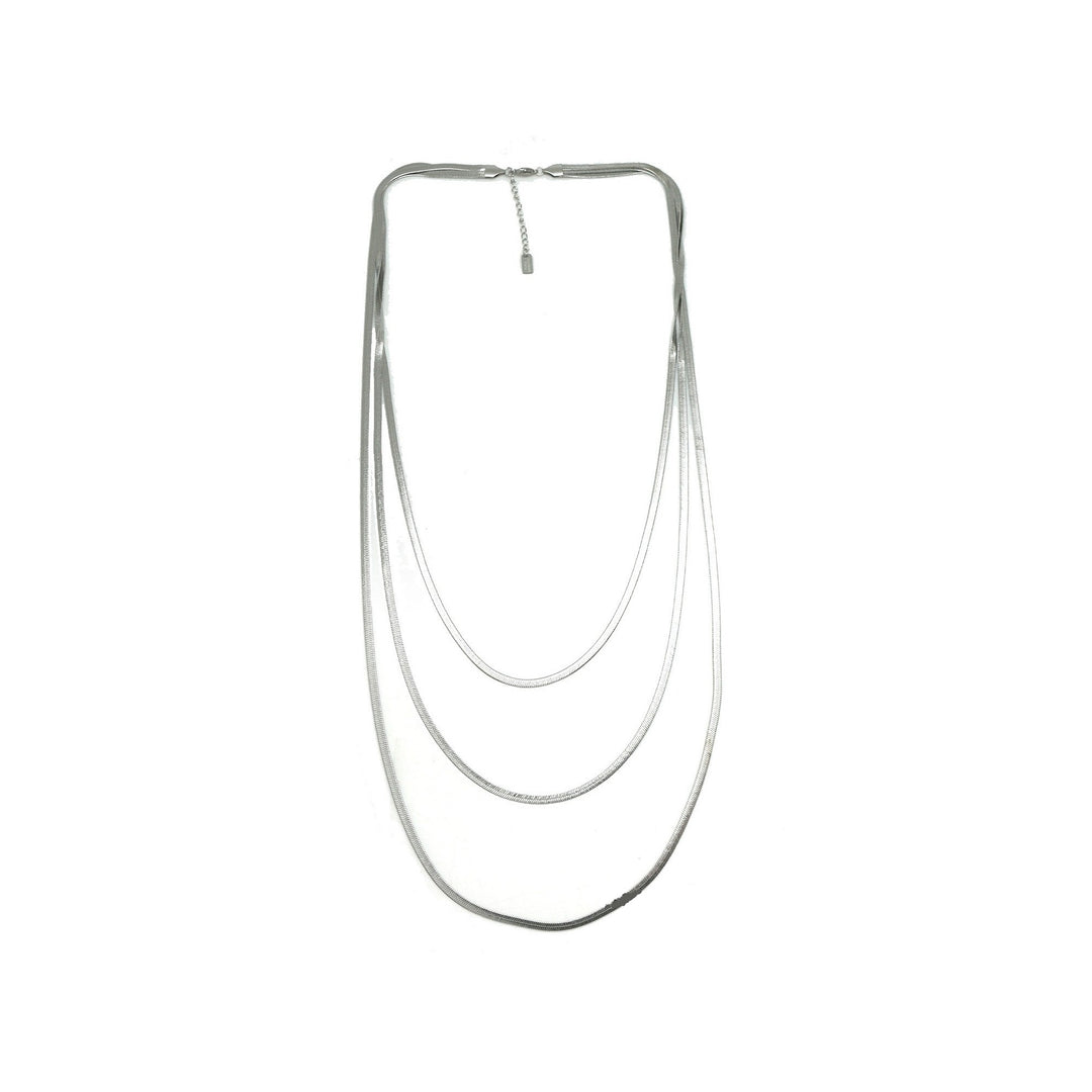 Collier Triple Philomena Argenté
