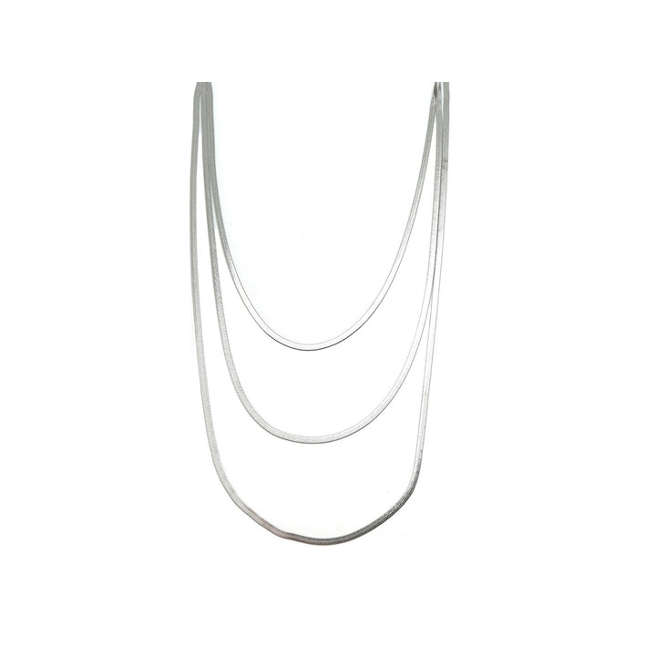 Collier Triple Philomena Argenté