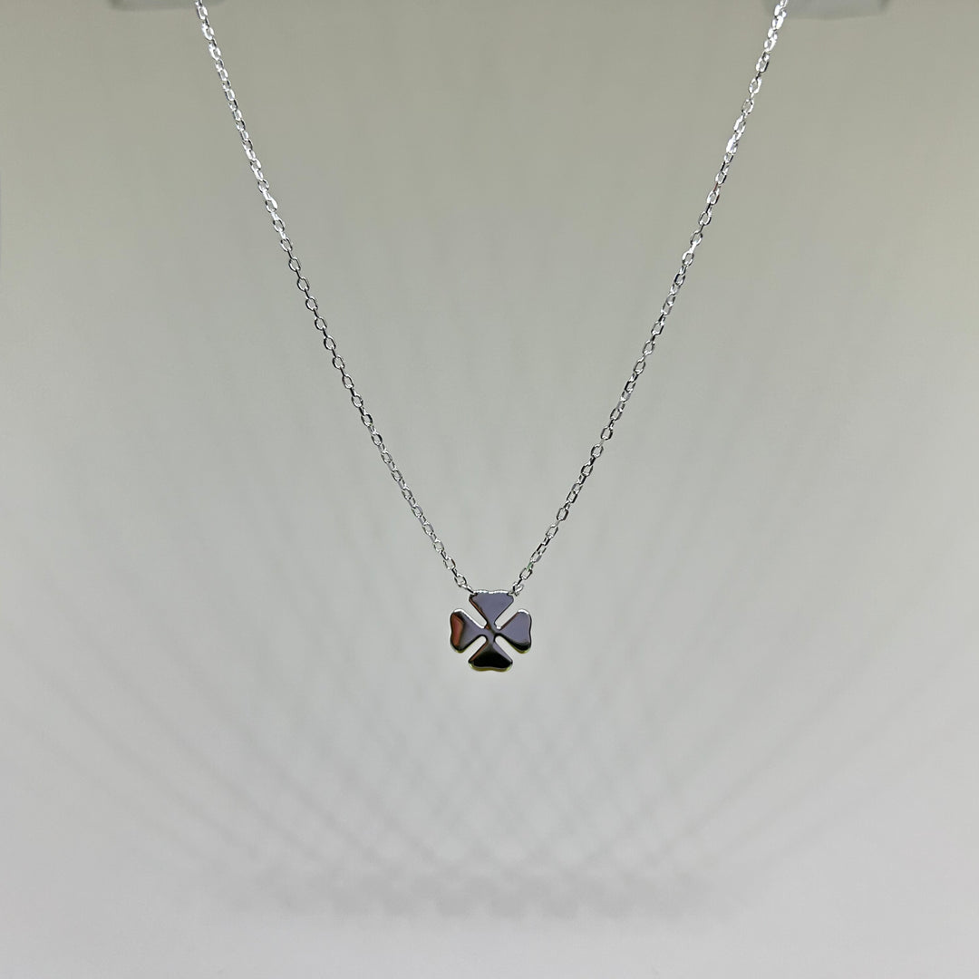 Collier Trefle Argent