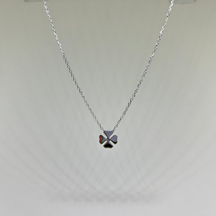Collier Trefle Argent