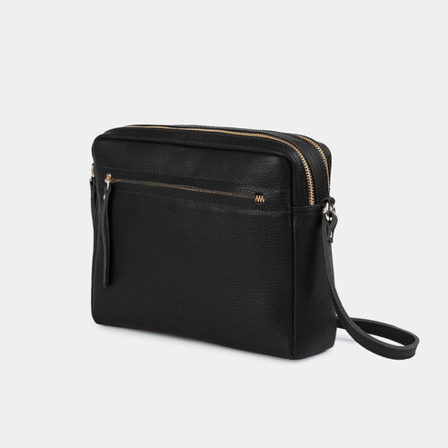 Sac Cubo Shape Classic Grainé - Noir