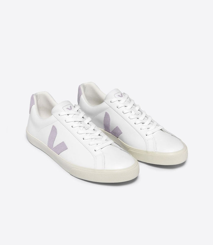 Baskets Esplar Leather White Parme