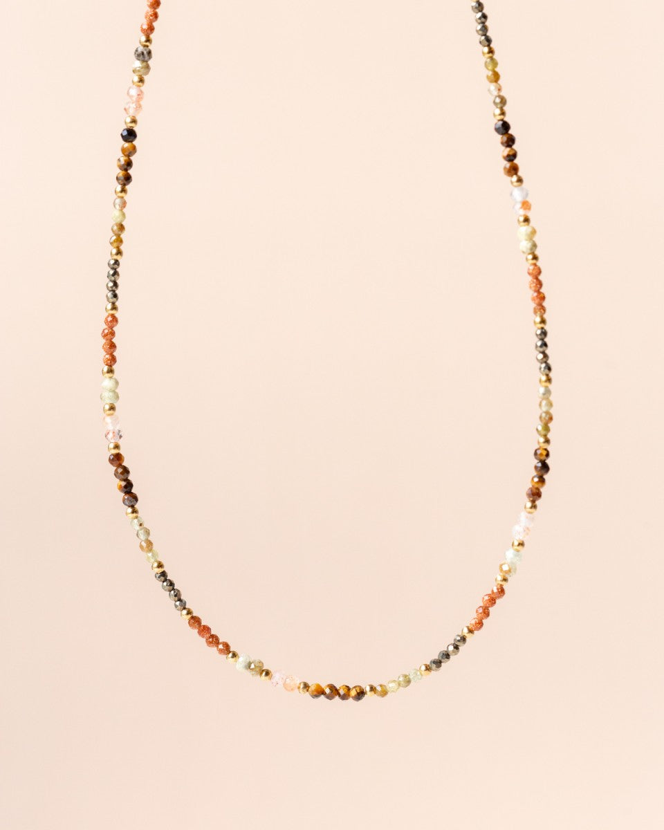 Collier Storm - Diverses Pierres