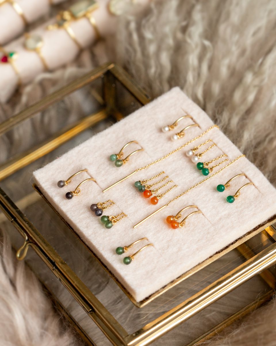 Boucles Chaîne Nerissa - Divers Coloris