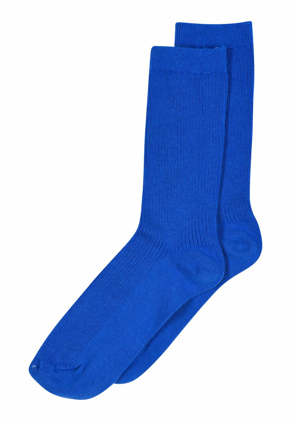 Chaussettes Fine Cotton Rib - Divers Coloris