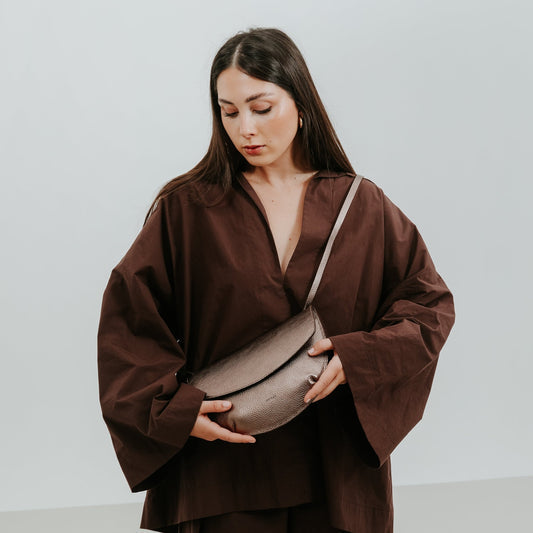 Pochette Grace Clutch Grainée - Divers Coloris