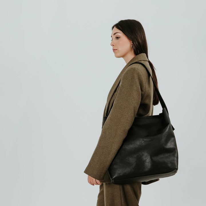 Sac Grande Essential Tote Nappa Soft - Black