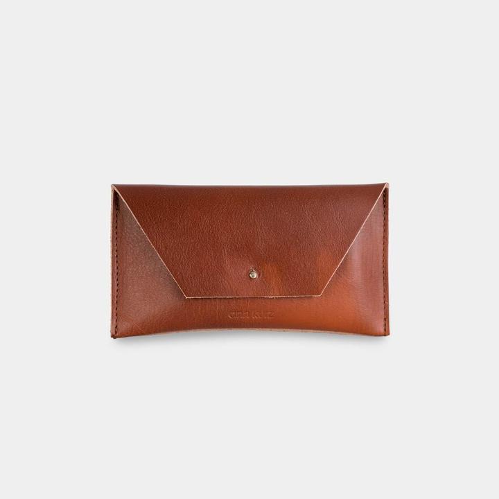 Portefeuille Mini Enveloppe Pouch Nappa - Divers coloris