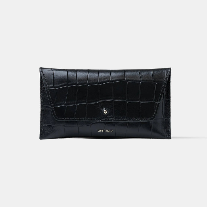Porte Monnaie Mini Enveloppe Croco - Divers Coloris