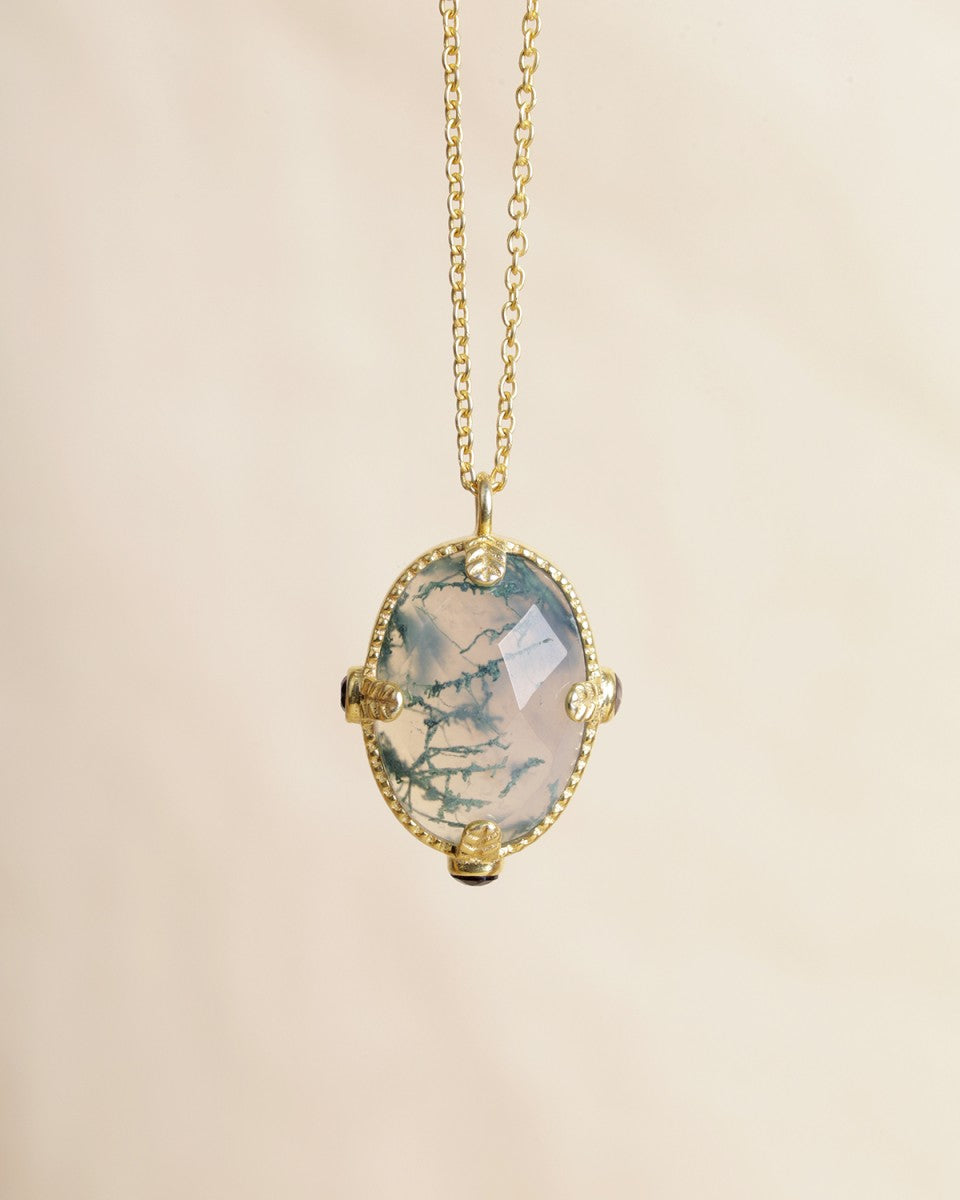 Collier Hadza - Diverses Pierres