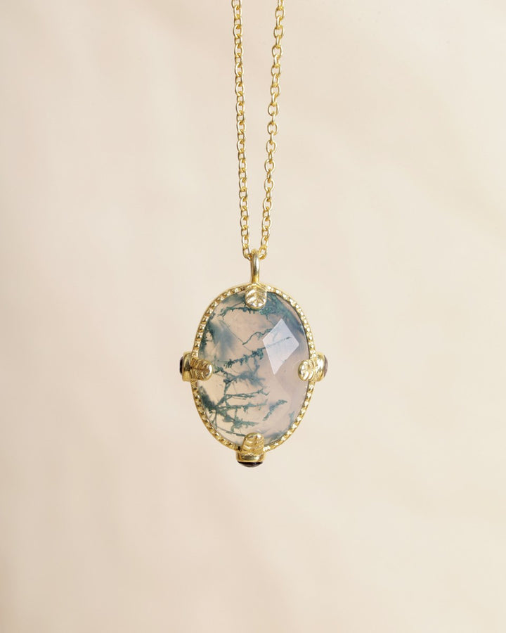 Collier Hadza - Diverses Pierres