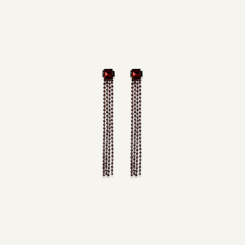 Boucles Scarlet Argentées - Divers Coloris